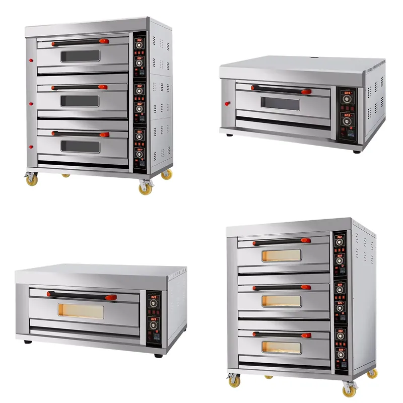 Commercial Kitchen Baking Equipment - 高効率業務用厨房オーブン（ガス・電気モデル）耐久性のあるベーキング機器