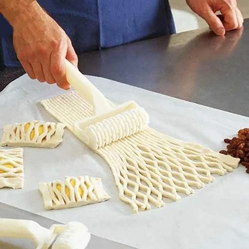 Kitchen Roller Baking - クリエイティブピザローラーカッターピザペストリー格子ローラーカッターピザペストリーホイールウェリントンステーキツールキッチンベーキングツール