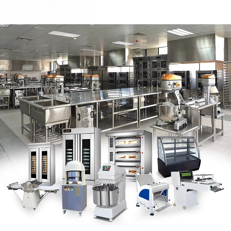 Commercial Kitchen Baking Equipment - 業務用製パン機器、パン製造機、ペストリーメーカー、業務用製パン用品（商業ベーカリーキッチン向け）