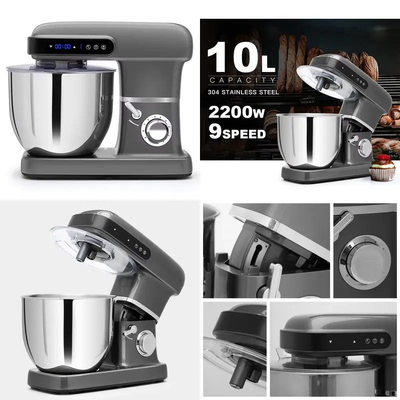 Kitchen Aid Baking Machine - トップシェフ 10L 生地練り機 フードミキサー 家庭用キッチン家電 ケーキ作り補助具