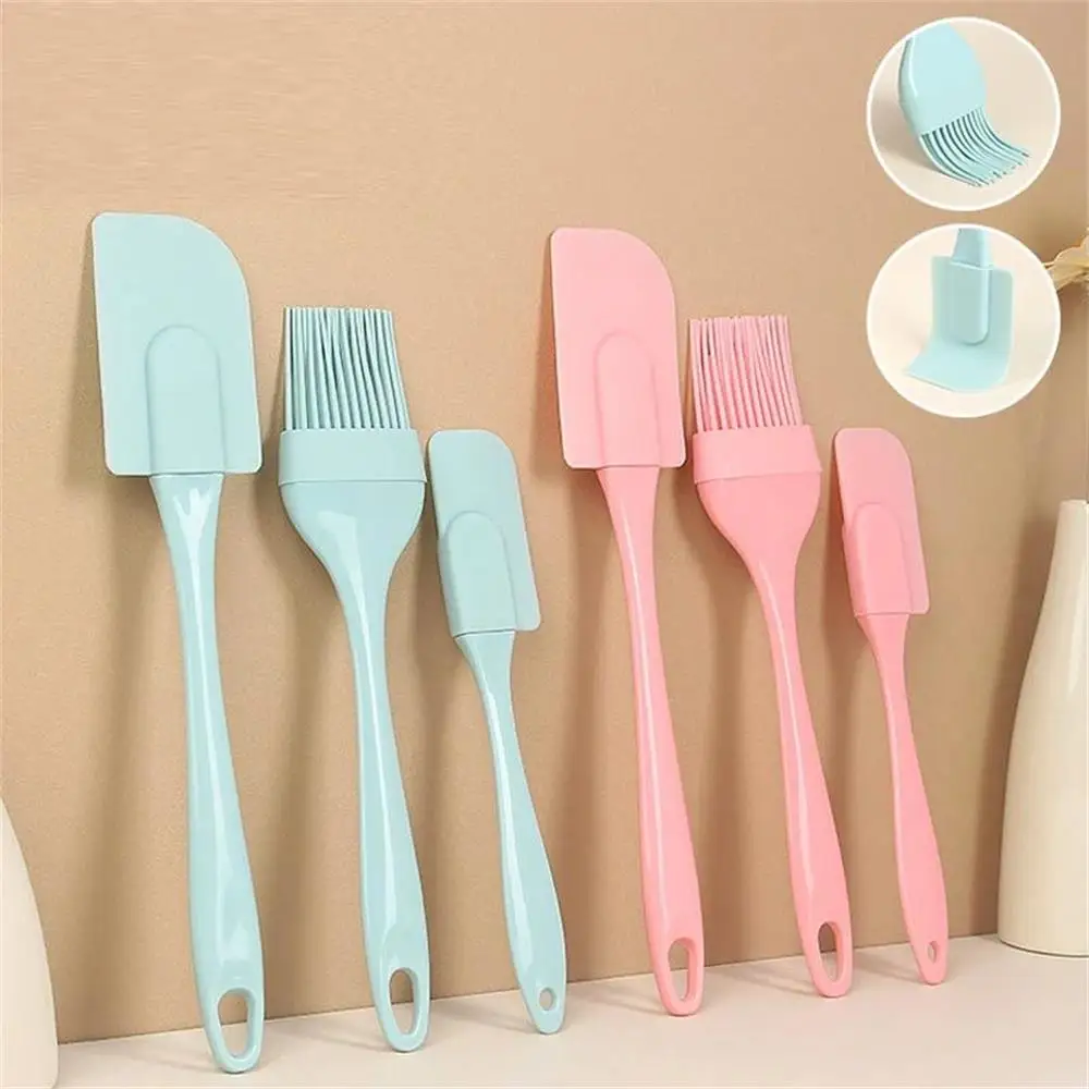 3個セット ノンスティック シリコン クリームスクレーパー  - Kitchen Baking Brush のレビューと価格