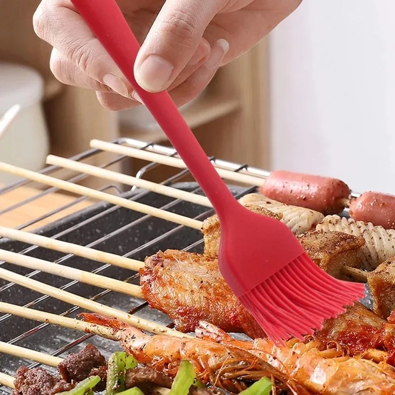 シリコン製バーベキューブラシ 耐熱オイルブラシ ペストリー調 - Kitchen Baking Brush のレビューと価格