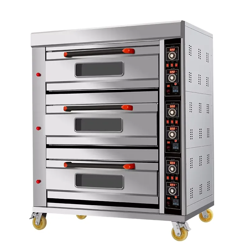 高効率業務用厨房オーブン（ガス・電気モデル）耐久性のあるベー - Commercial Kitchen Baking Equipment のレビューと価格