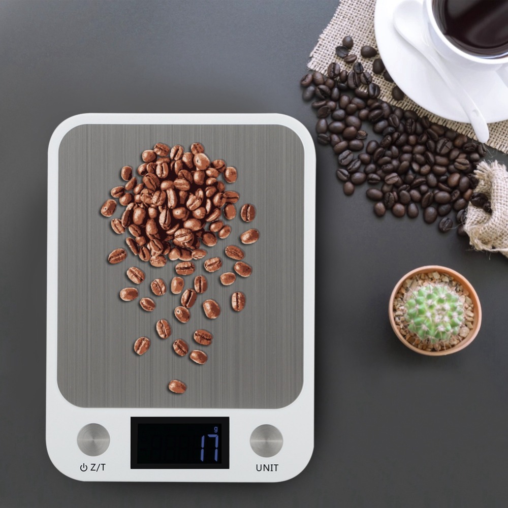 ABSステンレススチール製デジタルキッチンスケール、LCDデ - Kitchen Baking Unit のレビューと価格