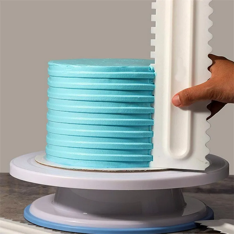 ケーキスクレーパースパチュラデコレーション DIY ツールベ - Kitchen Baking Brush のレビューと価格