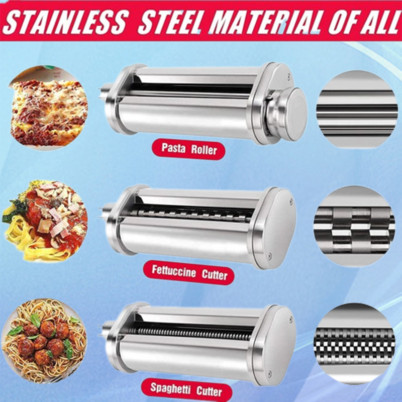 キッチン用パスタローラー,タガジェット,麺,スパゲッティカッ - Kitchen Aid Baking Machine のレビューと価格