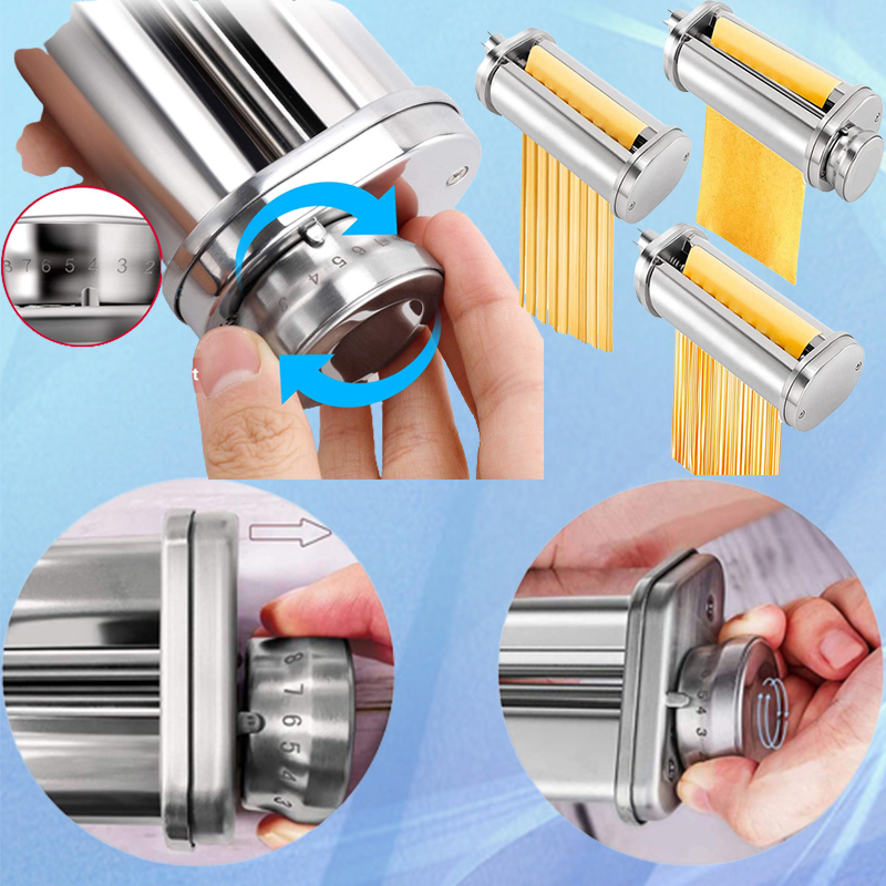 キッチン用パスタローラー,タガジェット,麺,スパゲッティカッ - Kitchen Aid Baking Machine のレビューと価格