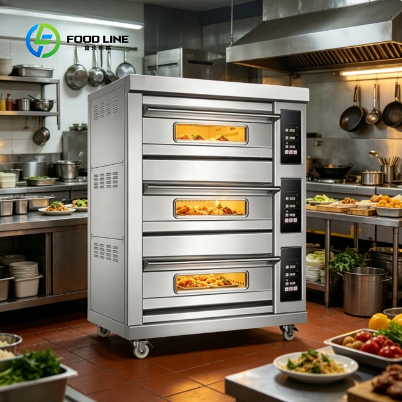 業務用オーブン ステンレス製 ベーカリーオーブン パン ピザ - Commercial Kitchen Baking Equipment のレビューと価格